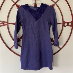 Prana jersey knit sweater dress